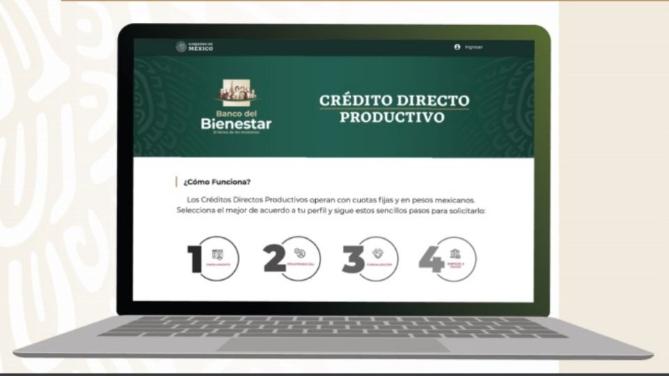 Puedes solicitar tu crédito desde la comodidad de tu casa. Foto: Banco del Bienestar