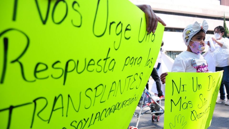 Los padres de menores instalarán un plantó para exigir los medicamentos necesarios para tratar a sus hijos. Foto: Cuartoscuro