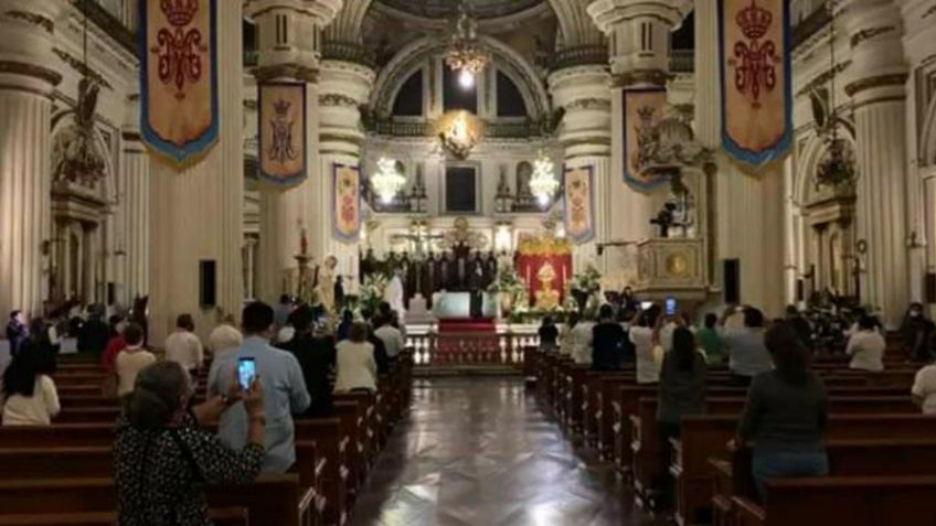 Celebran Romería en Guadalajara con 100 feligreses