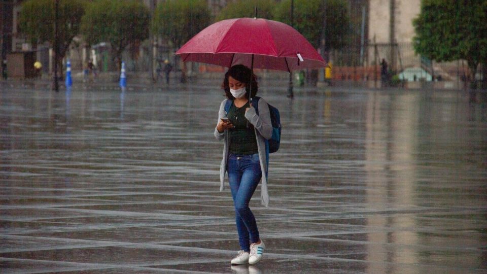 Lluvias en la Zona Metropolitana de la Ciudad. FOTO: ANDREA MURCIA/CUARTOSCURO.COM