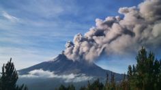 Volcán Popocatépetl registra fuerte fumarola este martes 13; semáforo de alerta en Amarillo fase 2: VIDEO