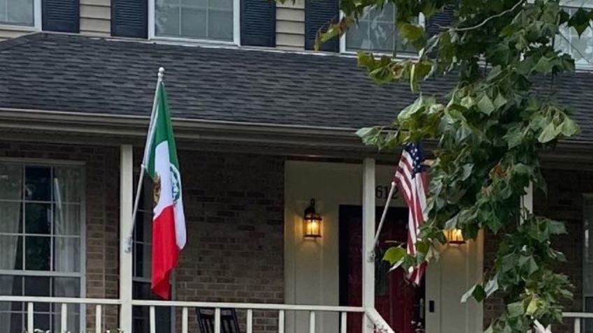 Por qué una calle en Estados Unidos se llenó de banderas MEXICANAS