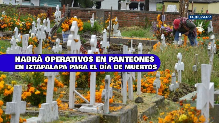 Iztapalapa cierra sus 10 panteones en Día de muertos para evitar contagios