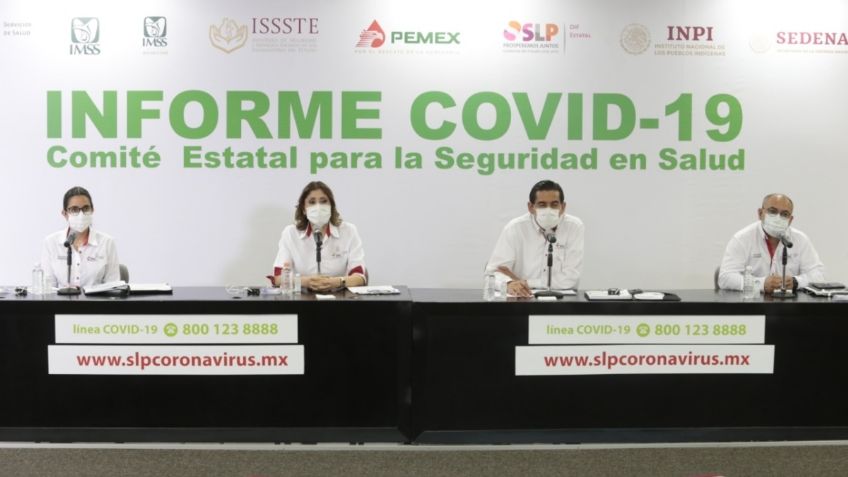 San Luis Potosí confirma la muerte de paciente con Covid-19 e Influenza