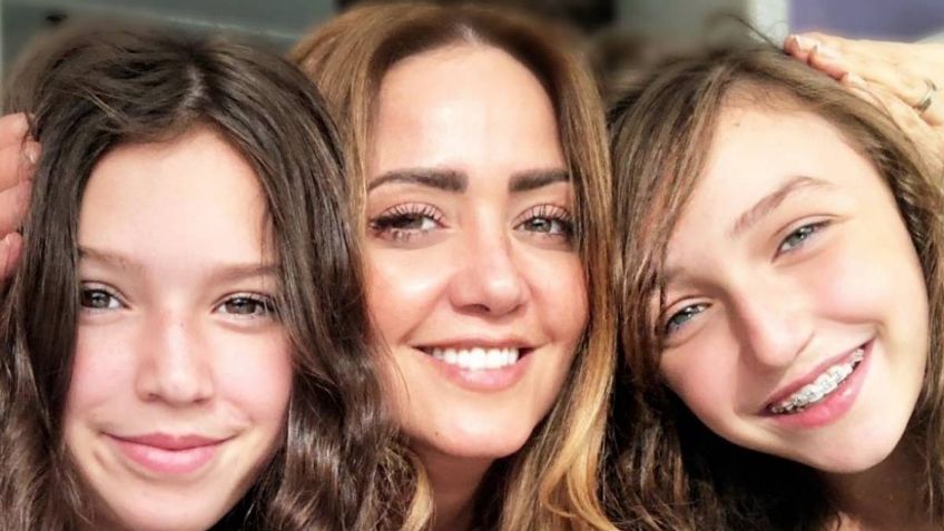 Andrea Legarreta presume a sus hijas en INSTAGRAM de esta manera: FOTO