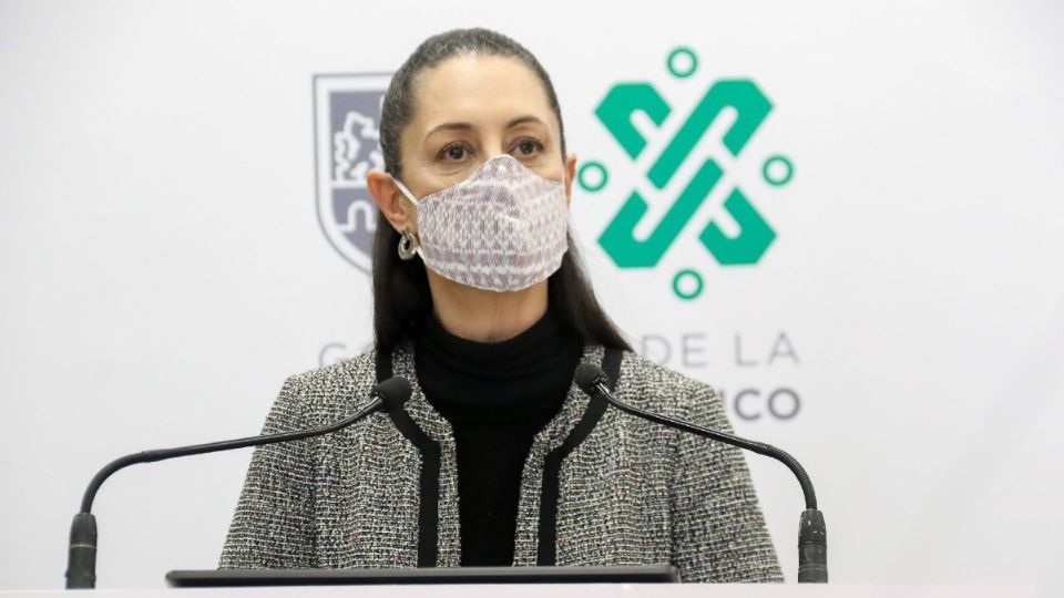 En conferencia de prensa, tras la instalación del Gabinete de Seguridad en la Alcaldía Miguel Hidalgo, la titular del Ejecutivo local informó que hay diálogo con las instituciones involucradas. FOTO: ESPECIAL