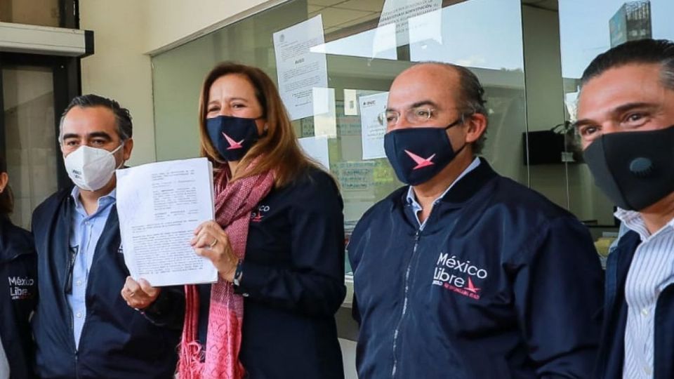 Margarita Zavala y su esposo Felipe Calderón, líderes de la organización México Libre. Foto: Archivo | Cuartoscuro