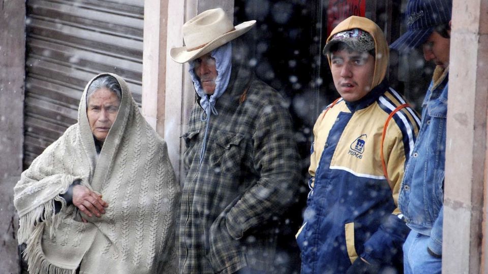 Se esperan temperaturas de 0 grados en el estado. Foto: Cuartoscuro.