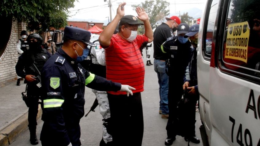 Combaten a asaltantes en Edomex