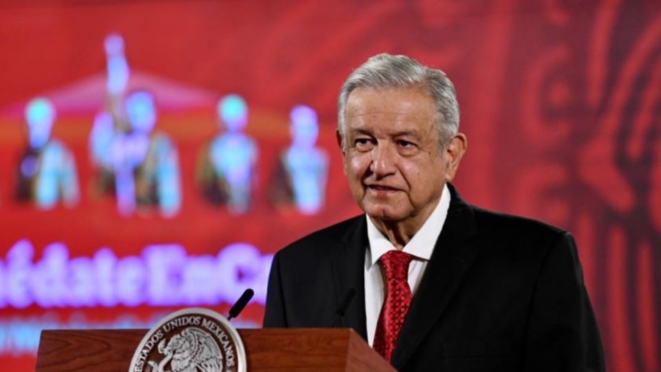 El presidente López Obrador desde La Mañanera. Foto: Guillermo O’Gam