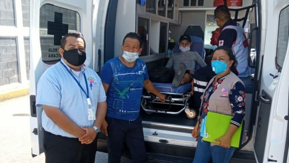 Como última voluntad, el menor pidió regresar a la comunidad Francisco Playa Grande, Chiapas, de donde es originaria su familia y donde vivió su niñez. Foto: Especial