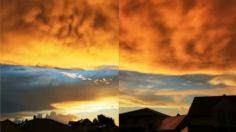 VIDEO VIRAL: Captan el INFIERNO en el cielo; ¿las nubes rojas son mal augurio?