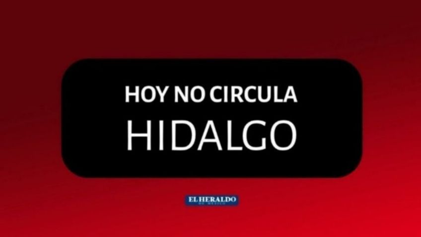 Hoy No Circula en Hidalgo| Viernes 16 de octubre, Fase 3 Covid-19