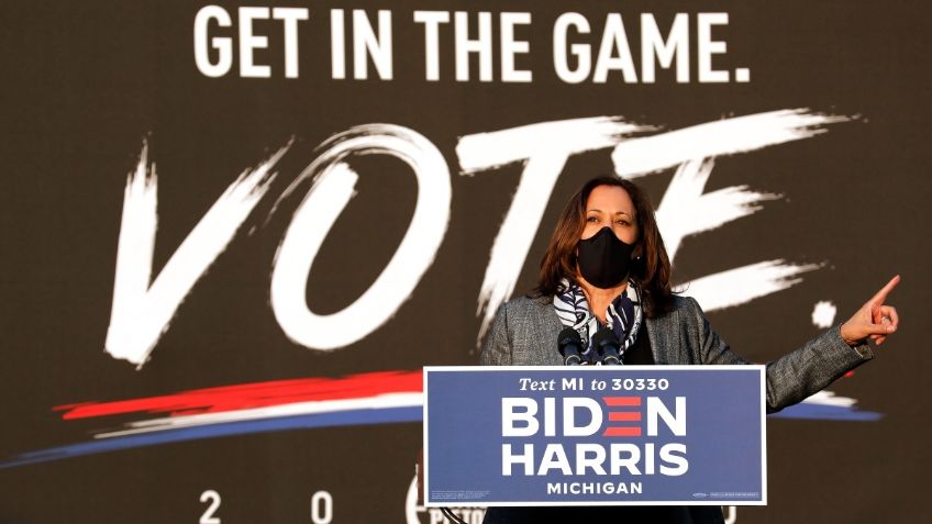 Kamala pausa su campaña