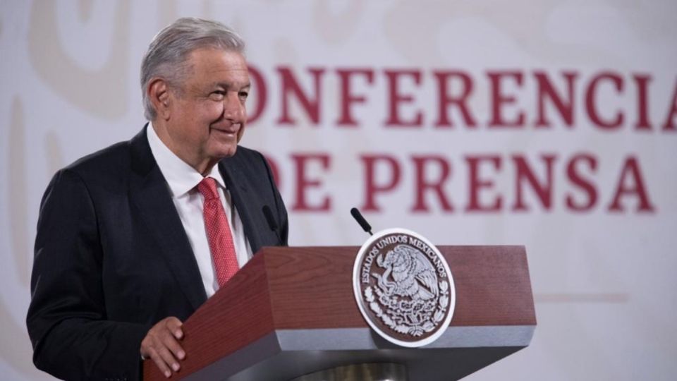 El presidente López Obrador desde La Mañanera. Foto: Presidencia