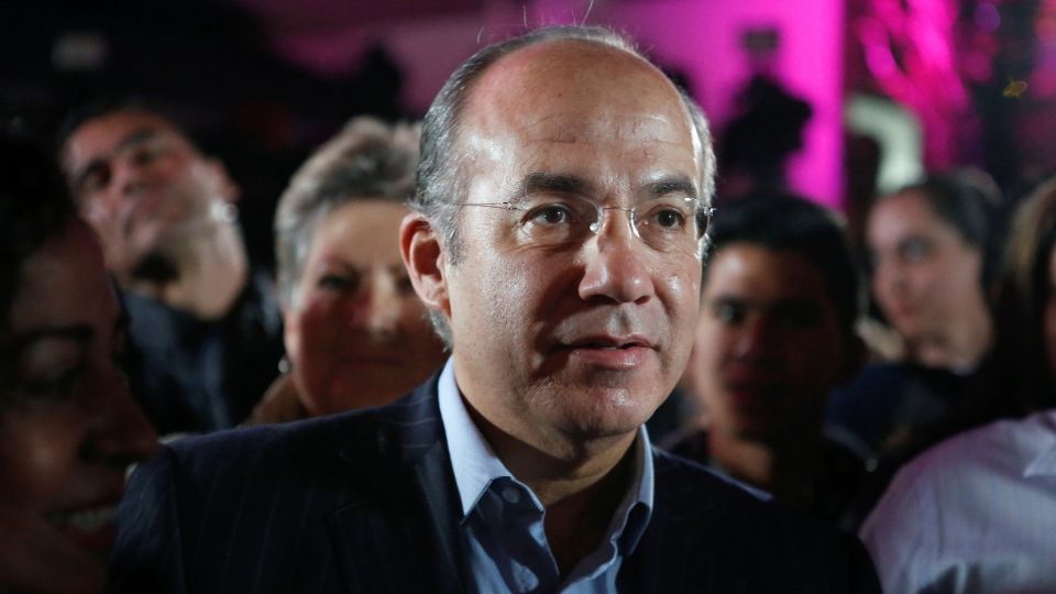 El expanista Felipe Calderón Hinojos. Foto: Reuters