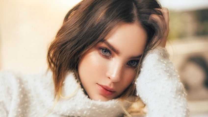 Belinda posa solo con una BATA DE BOX y seduce a sus FANS: FOTO