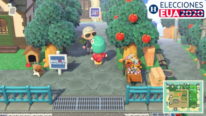 Joe Biden ya tiene isla en Animal Crossing y luce muy demócrata: FOTOS + VIDEOS