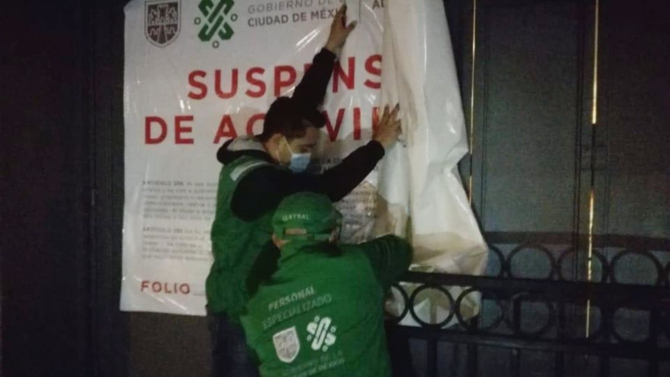 Las autoridades suspendieron las actividades de los locales que no cumplieron con las reglas