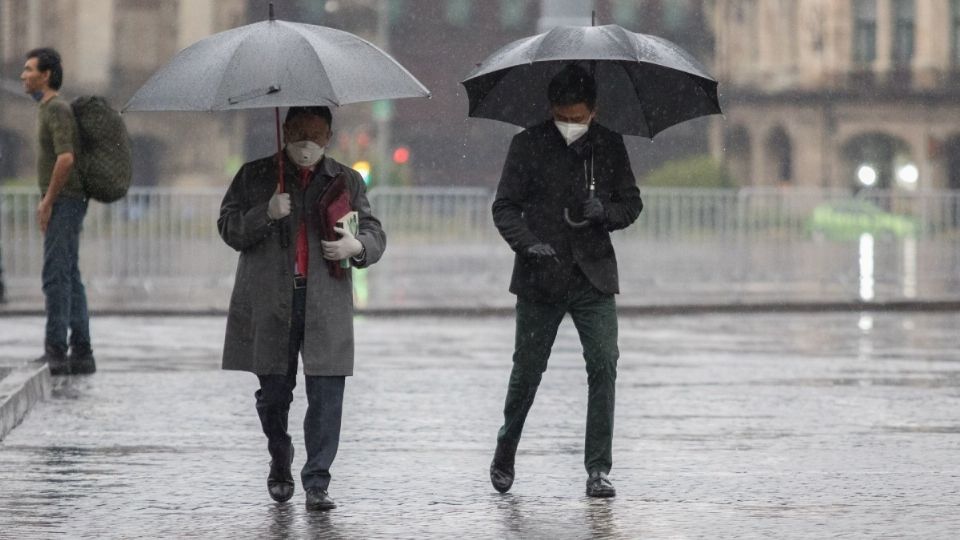 Imagen ilustrativa de la lluvia en la Ciudad de México. Foto: Cuartoscuro