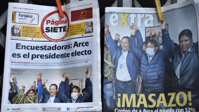 Elecciones en Bolivia: candidato de Evo Morales se lleva la primera vuelta en las presidenciales