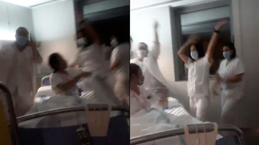 VIDEO VIRAL: Enfermeras causan polémica tras fingir que paciente muere para realizar baile de Tik Tok