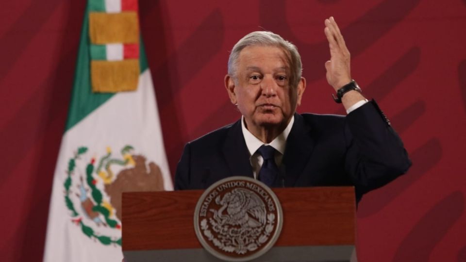 El presidente López Obrador desde La Mañanera. Foto: Yadin Xolalpa