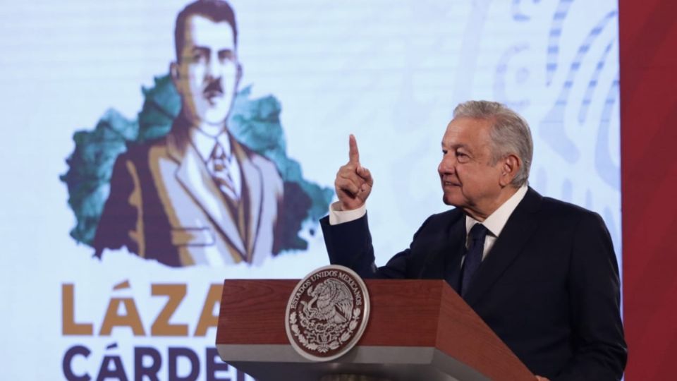 El presidente López Obrador desde La Mañanera. Foto: Yadin Xolalpa