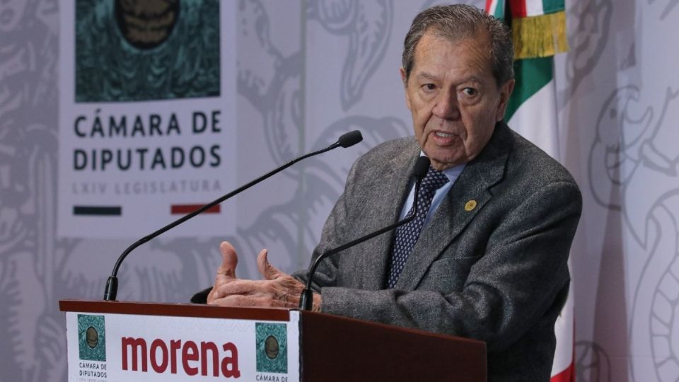 Porfirio Muñoz Ledo denunció que se han realizado llamadas a participantes 'potenciales' de la encuesta por la dirigencia de Morena. Foto: Cuartoscuro