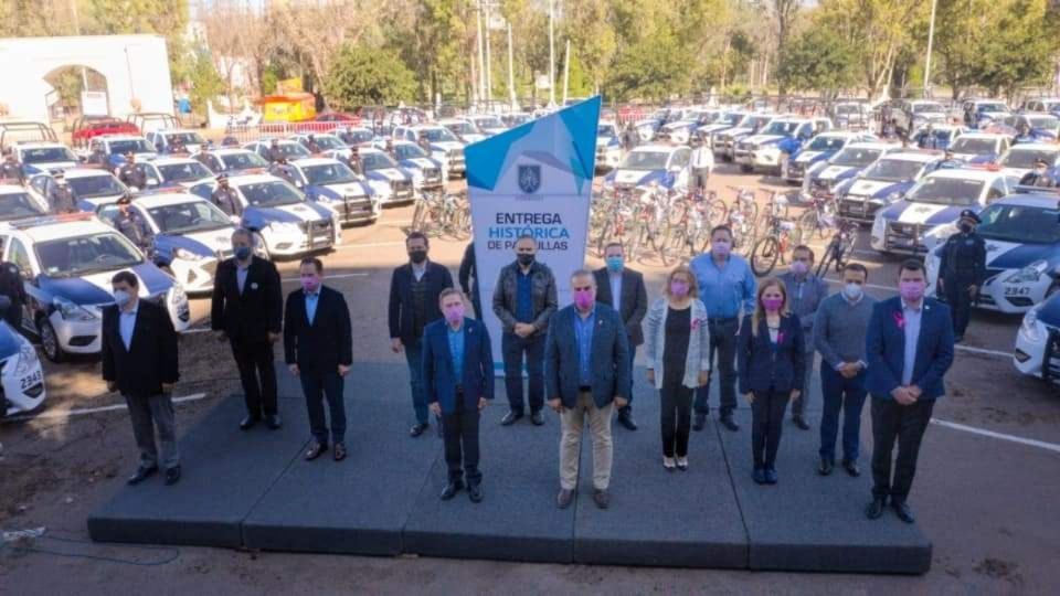 Al tomar la palabra el gobernador del estado José Rosas Aispuro Torres, dijo que Durango está entre las diez primera ciudades más seguras.