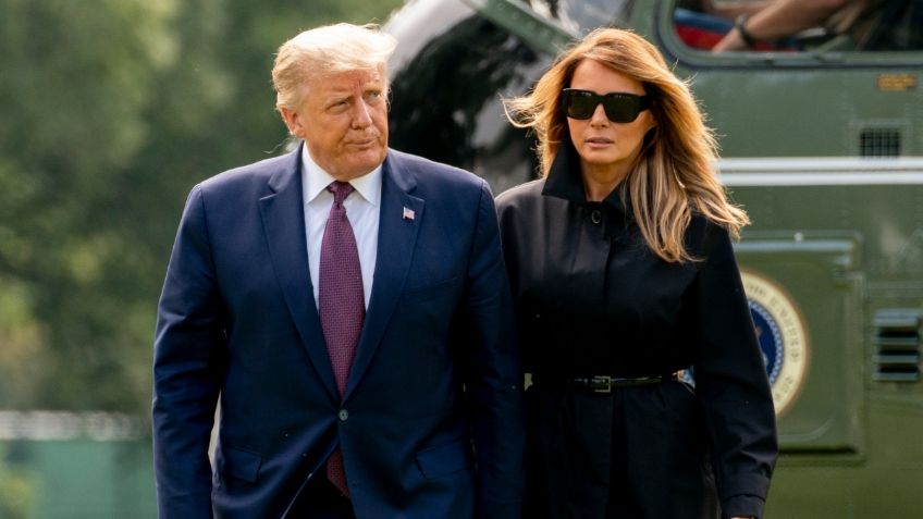 Donald Trump y Melania dan positivo a Covid-19