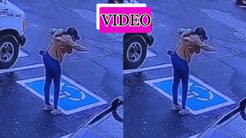 VIDEO VIRAL: ¡Eufórica! Mujer consigue trabajo y así reaccionó cuando pensó que nadie la veía