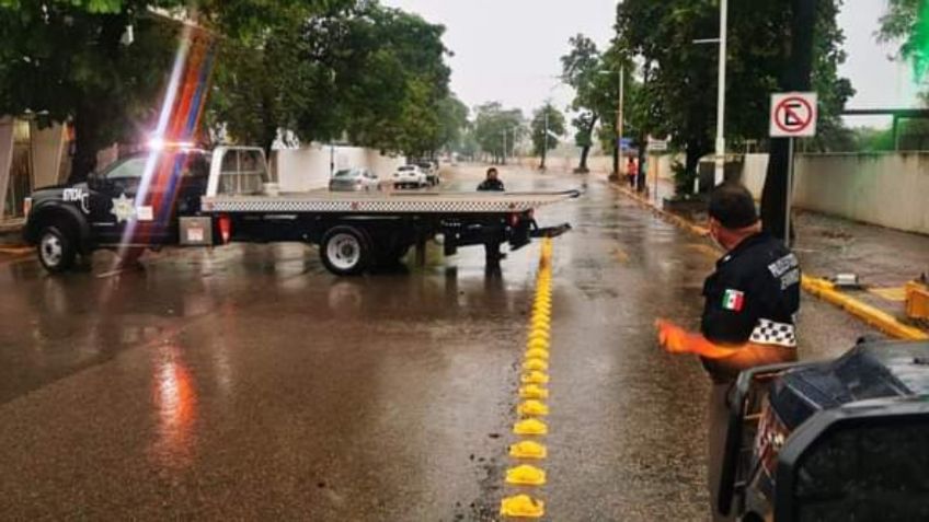 Tabasco: Cierran el Malecón Carlos A. Madrazo ante posible desborde del río Grijalva