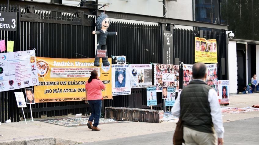 Manifestantes y senadores de oposición atoran extinción de fideicomisos