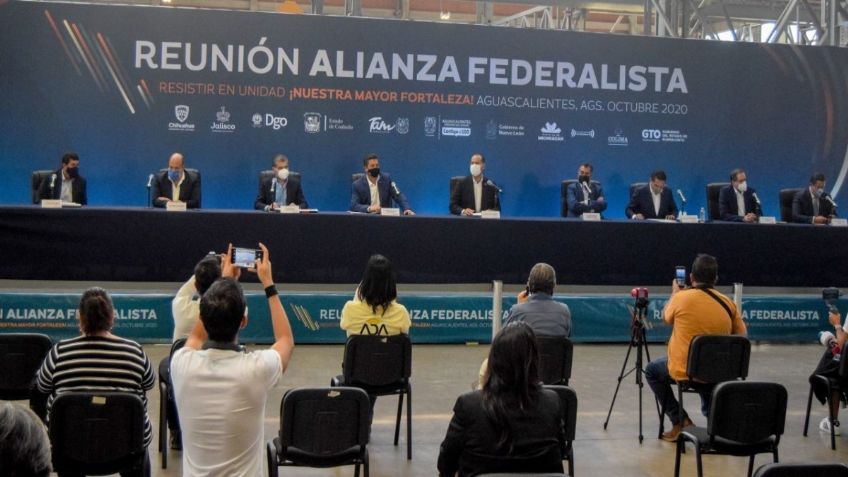 Gobernadores aliancistas respaldan defensa de fideicomisos