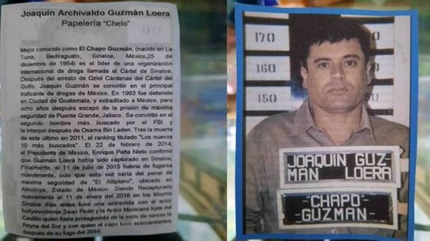 "El Chapo" Guzmán ya tiene su monografía y es más vendida que la de Peña Nieto