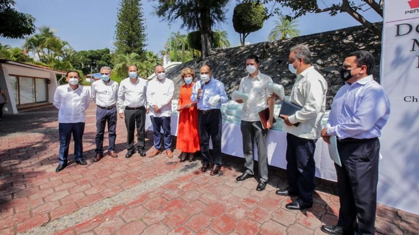 Héctor Astudillo reconoce donación de insumos médicos de Grupo Peñoles