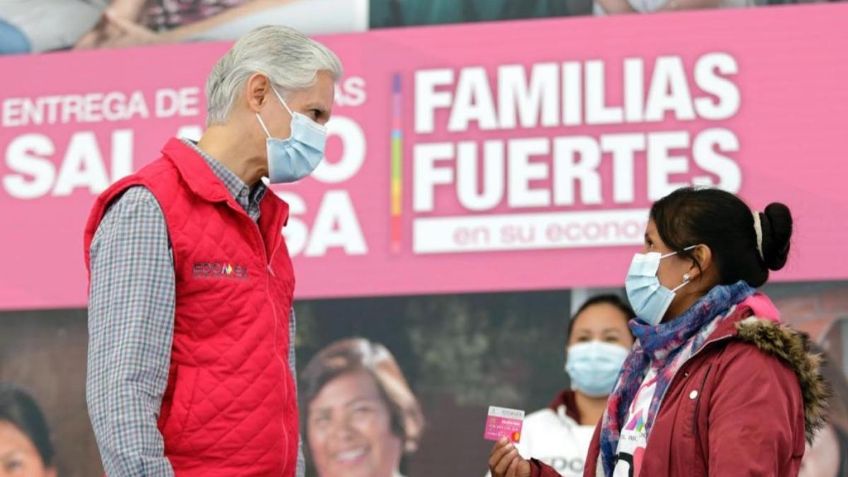 Alfredo Del Mazo: "Amas de casa invierten el Salario Rosa en beneficio a sus familias"