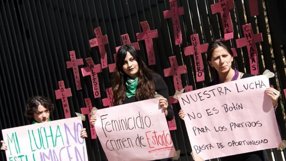 A las 09:00 horas, el Frente Nacional 'Ni una Menos' se manifestará en el Senado de la República. Foto: Cuartoscuro