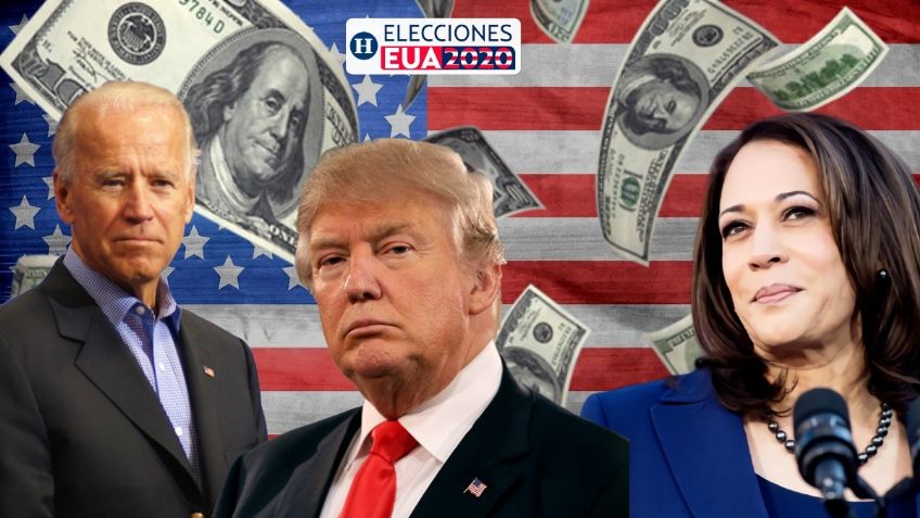 Elecciones de Estados Unidos: ¿Cuánto dinero tienen Joe Biden, Donald Trump y Kamala Harris?