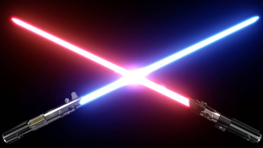 ¡Ya es real y peligroso! Crean sable de luz al estilo Star Wars capaz de cortar acero