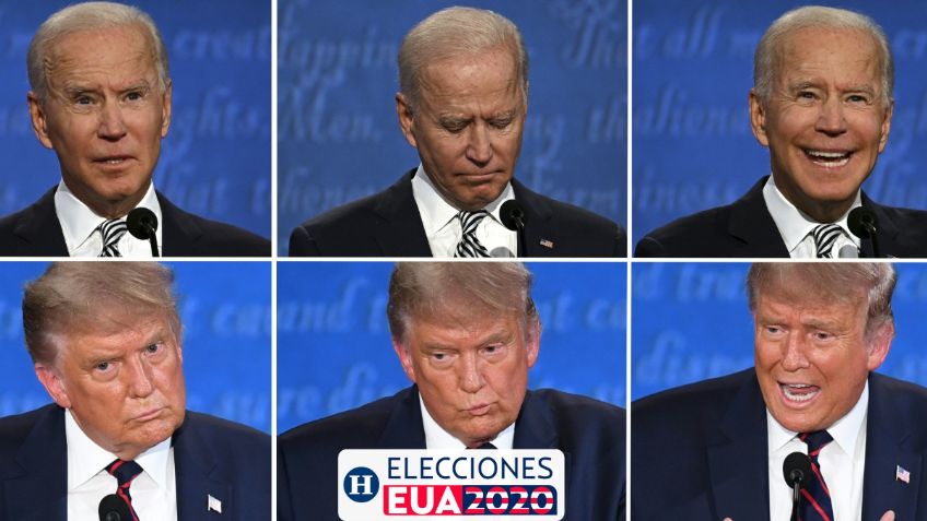 ¿Cómo llegan Donald Trump y Joe Biden al último debate por la Presidencia de EU?