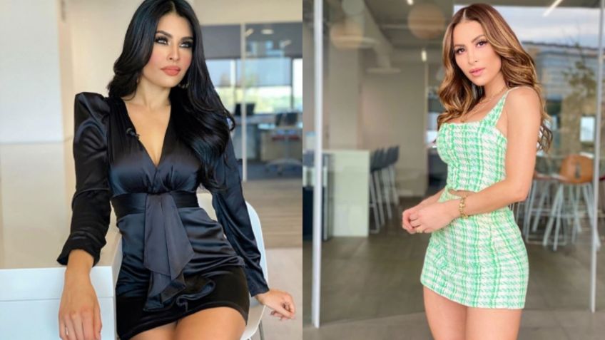 ¡Sobre el escritorio! Cynthia Rodríguez y Kristal Silva enamoran con osado baile: VIDEO