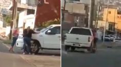 VIDEO VIRAL: Mujer cacha a su esposo poniéndole los “cuernos” y lo espera afuera de hotel en Nuevo León