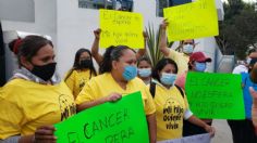 Padres de niños con cáncer exigen medicamentos en Tijuana