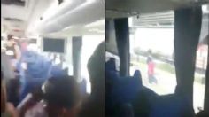 VIDEO: Así fue agresión contra un autobús de pasajeros en la caseta de Alpuyeca en Cuernavaca