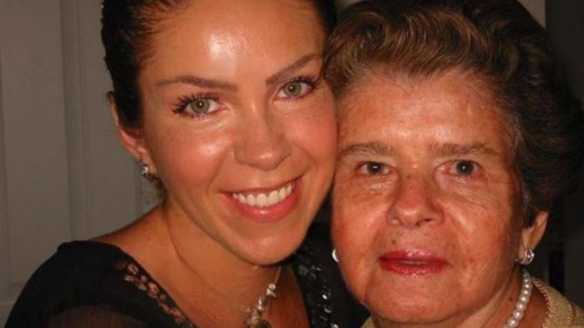 Rocío Sánchez Azuara, de luto muere su madre a los 97 años