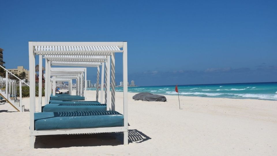 Playa de Cancún. Foto: Cuartoscuro