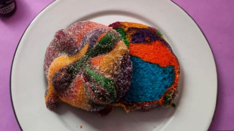 Esta versión del pan de muerto es una de las más populares recientemente y fue bautizada como Catrina. Foto: Especial