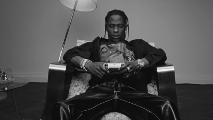 Travis Scott se suma a la familia PlayStation 5 y presume nuevo comercial: VIDEO